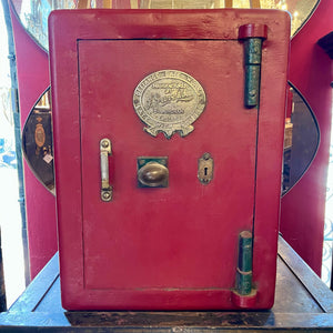 Funky Vintage Red Defiance Safe