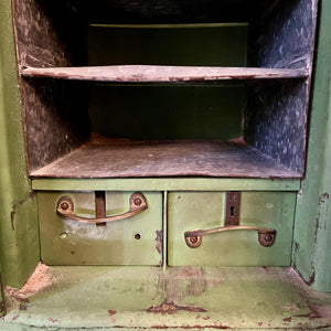 Funky Vintage Red Defiance Safe