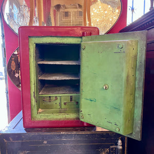Funky Vintage Red Defiance Safe