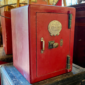 Funky Vintage Red Defiance Safe