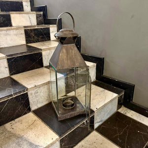 Vintage Patina Table Lantern
