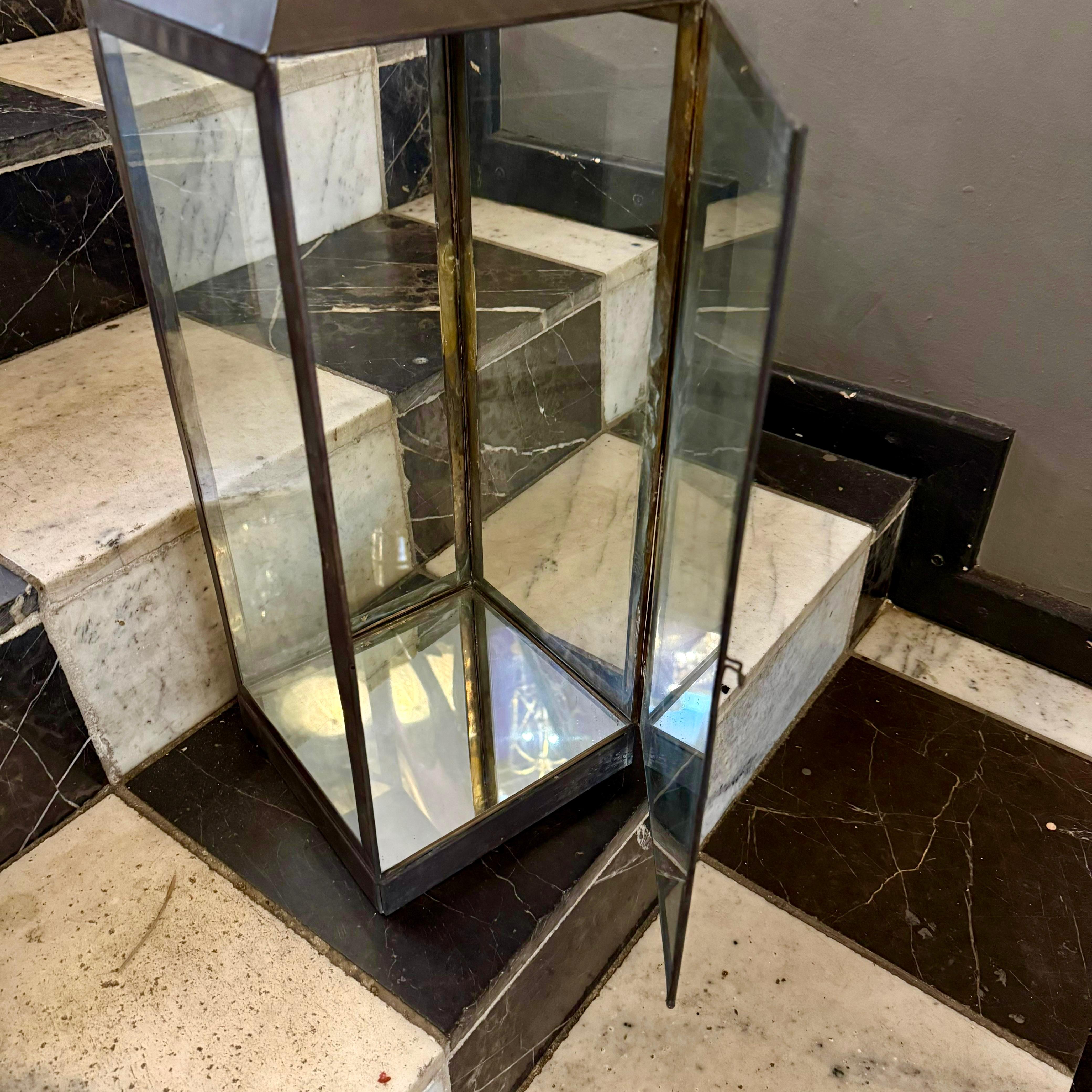 Large Decor Patina Lantern