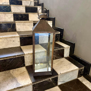 Large Decor Patina Lantern