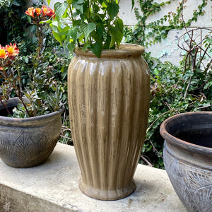 Mustard Terracotta Pots