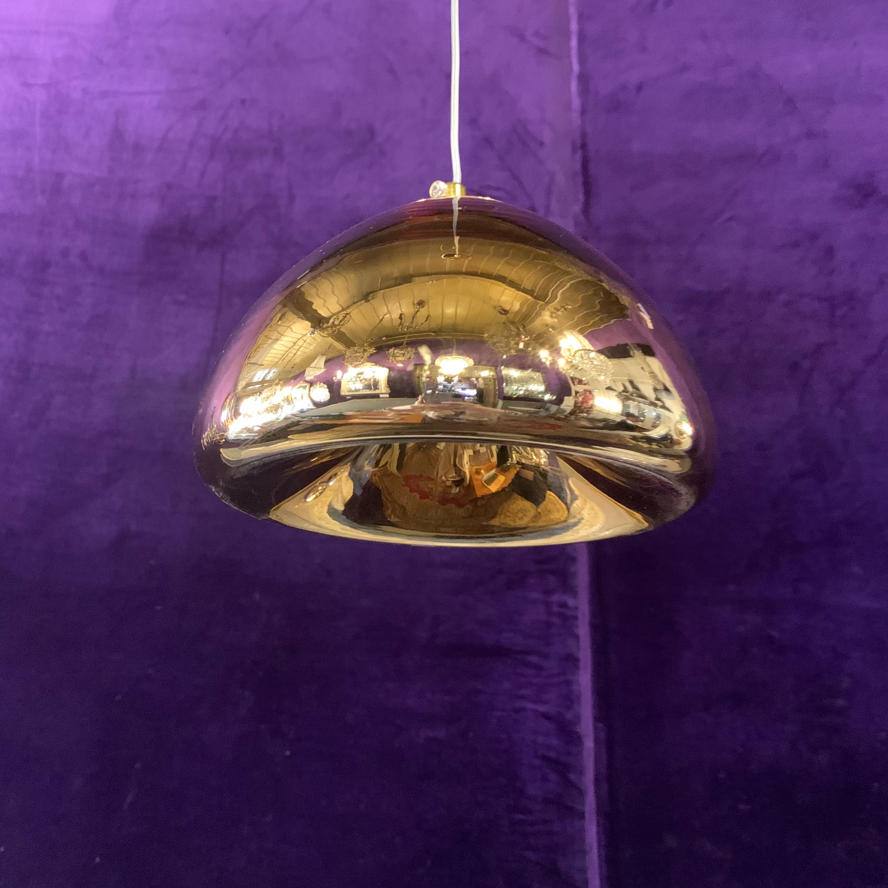 Modern Metal Bulb Pendant