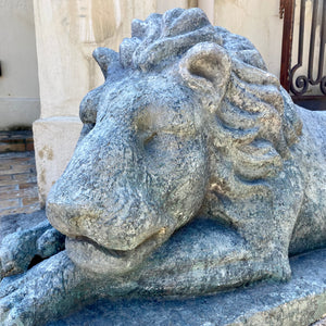 Aged Terracotta Lion