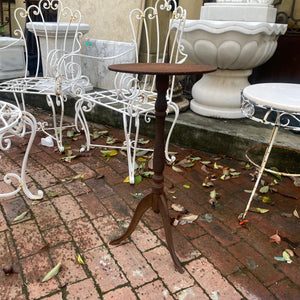 Petite & Rustic Cast Iron Table