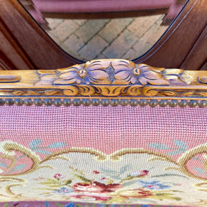 Antique French Needle Point Sofa