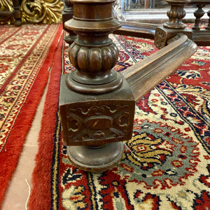 Very Large Heavy French Oak Dining Table