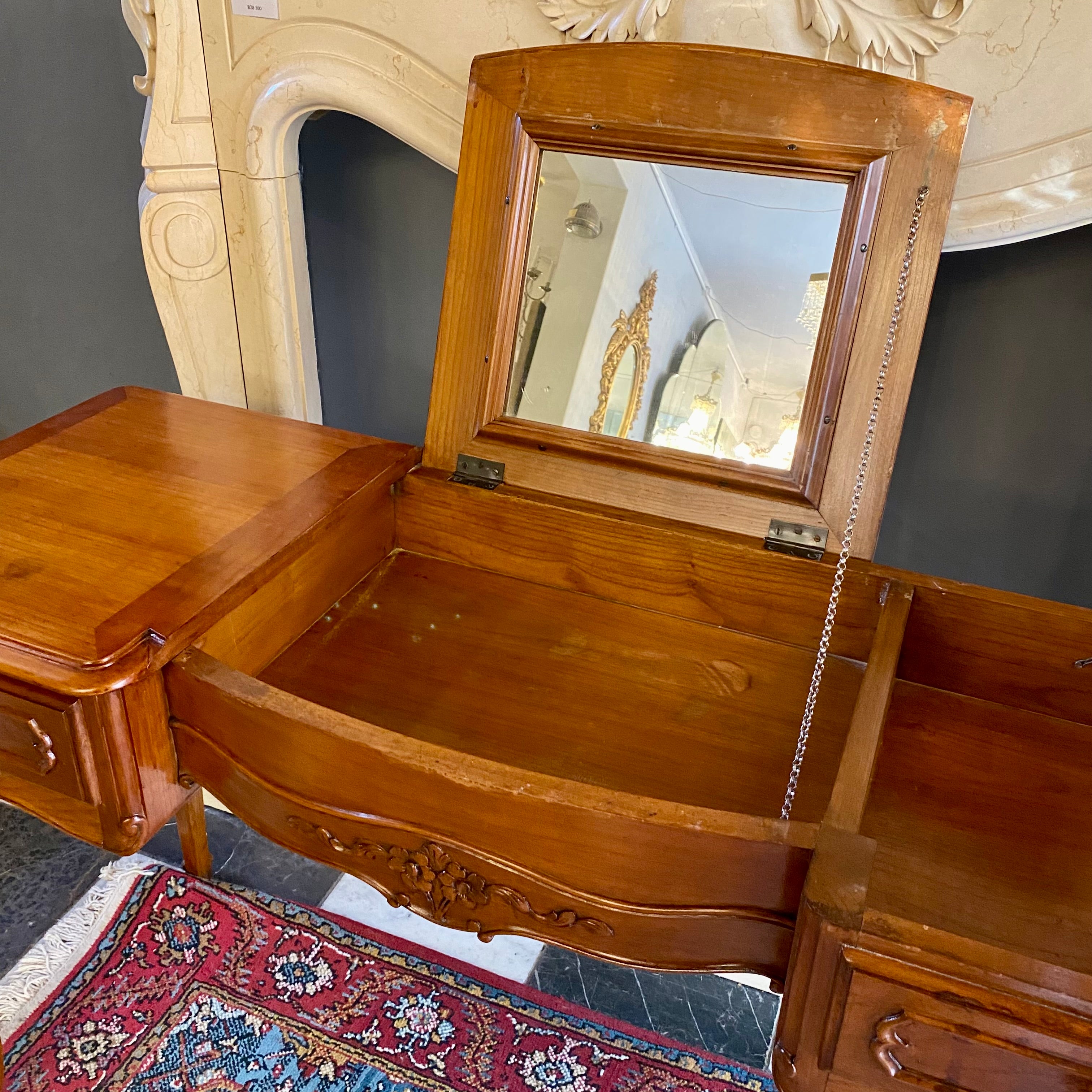 Beautiful Antique Cherry Wood Desk