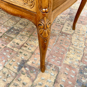 Antique Carved Oak French Desk - SOLD