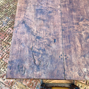 19th Century French Provincial Oak Dining Table