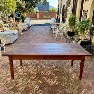 19th Century French Provincial Oak Dining Table