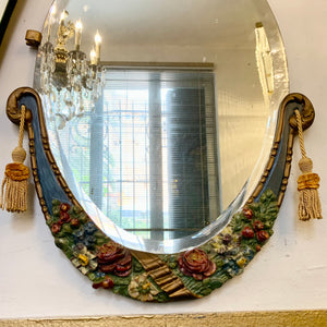 Beautiful Oval Italian Mirror - SOLD