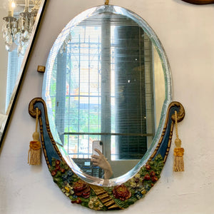 Beautiful Oval Italian Mirror - SOLD