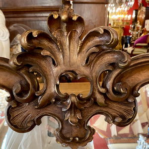 Stunning Carved Rosewood Mirror