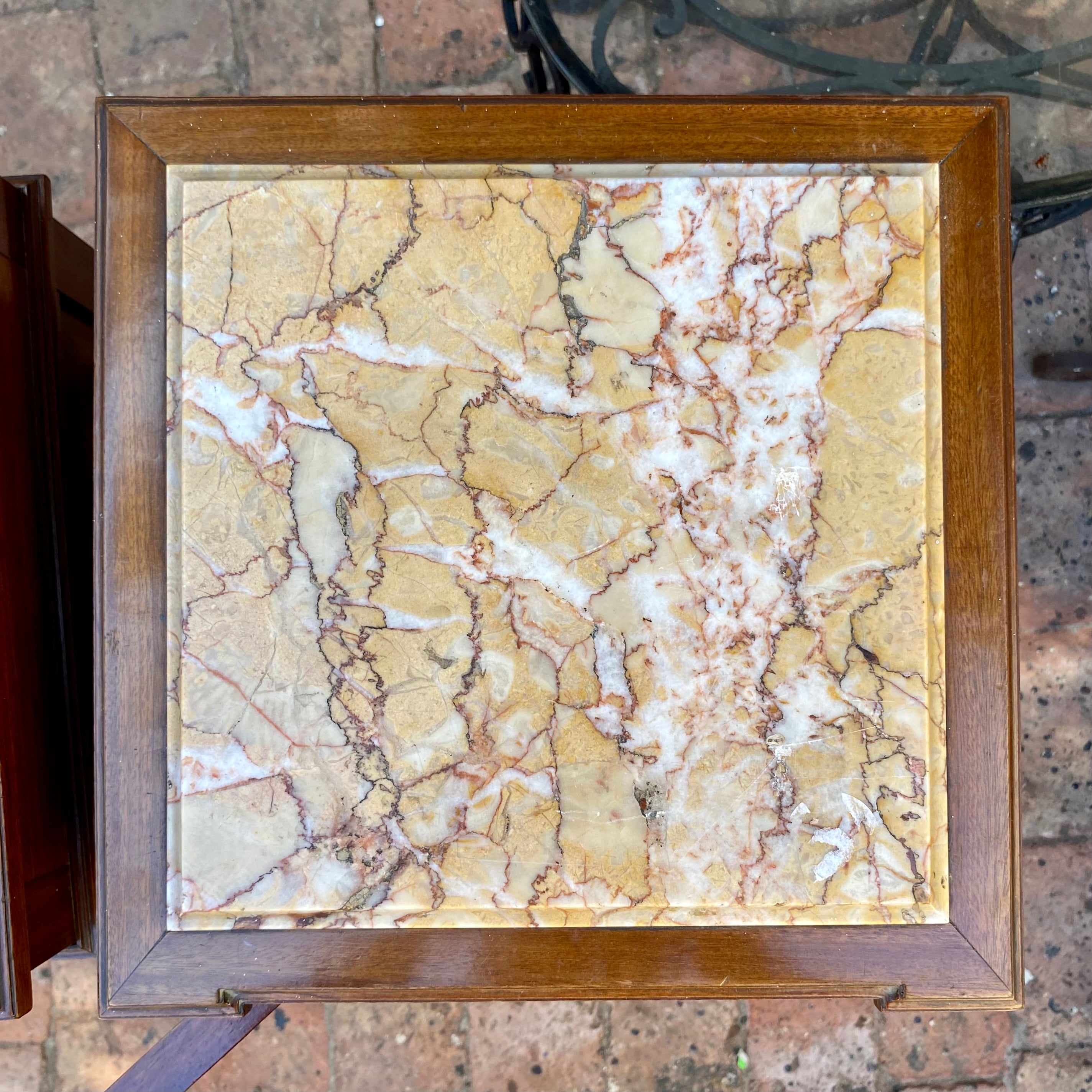 Pair of Art Deco Walnut Bedside Pedestals