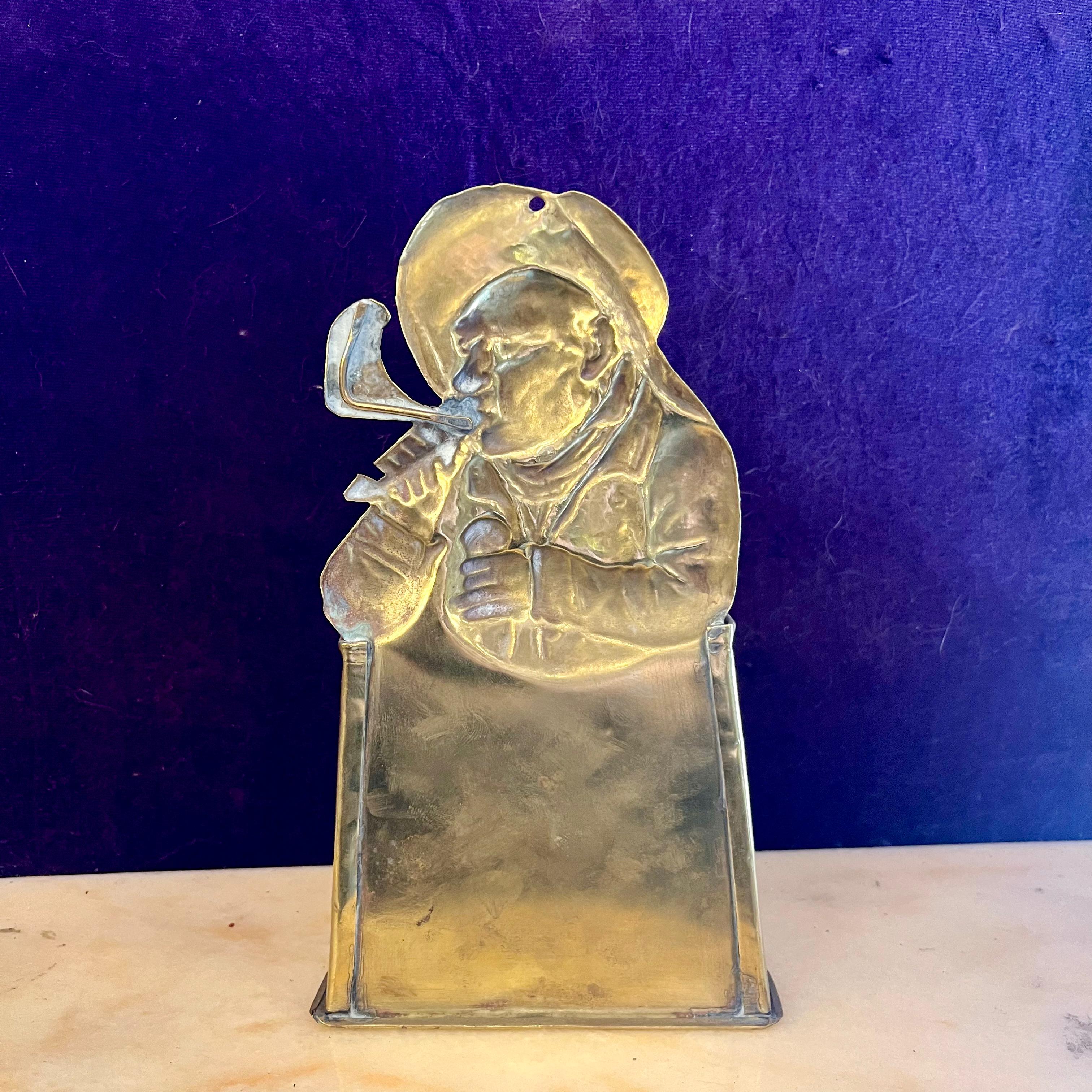 Antique Polished Brass Holder