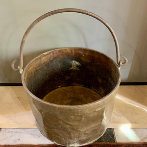 Antique Copper Jam Pot