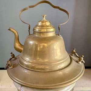 Beautiful Antique Brass Teapot - SOLD