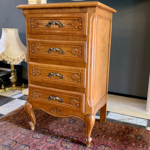 Small Antique Oak Chest of Drawers -SOLD