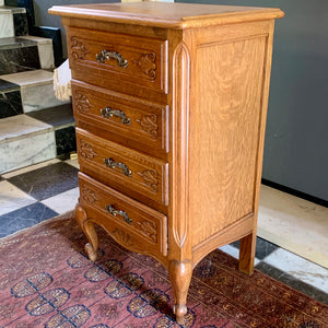 Small Antique Oak Chest of Drawers -SOLD
