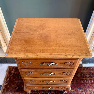 Small Antique Oak Chest of Drawers -SOLD