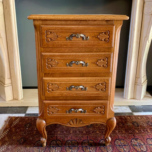 Small Antique Oak Chest of Drawers -SOLD