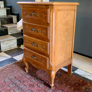 Small Antique Oak Chest of Drawers -SOLD