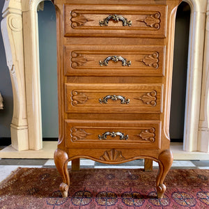 Small Antique Oak Chest of Drawers -SOLD