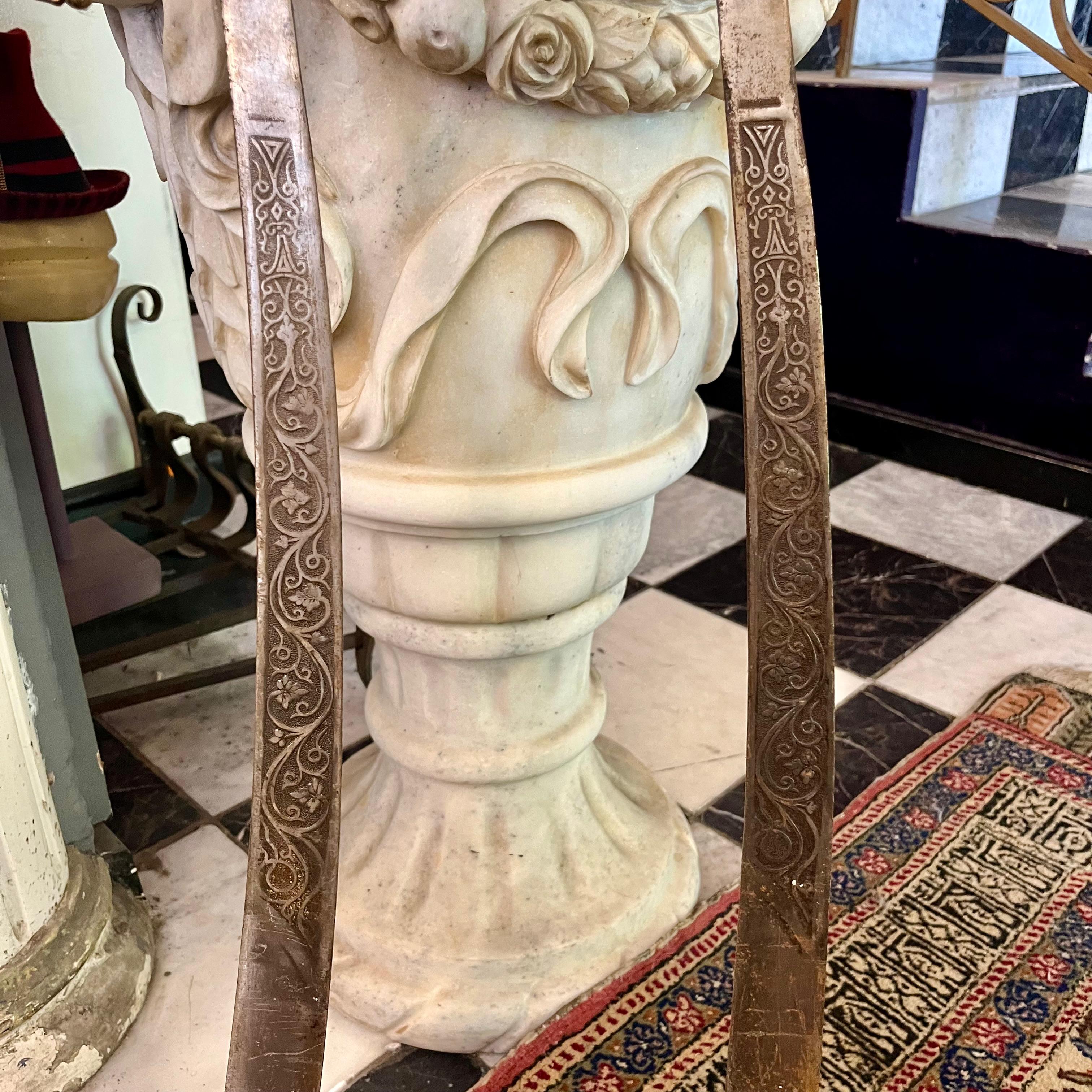 Pair of Antique Decorative Swords