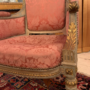 Antique Gilt Wood Chair