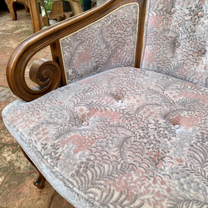 Elegant and Pretty Carved Armchair