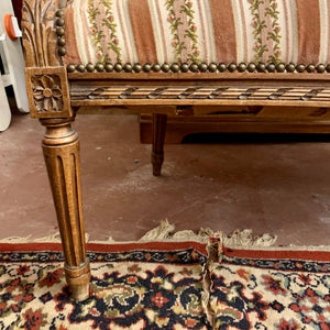 Antique Louis 16th Oak Bench