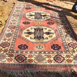 Brightly Colored Vintage Rug