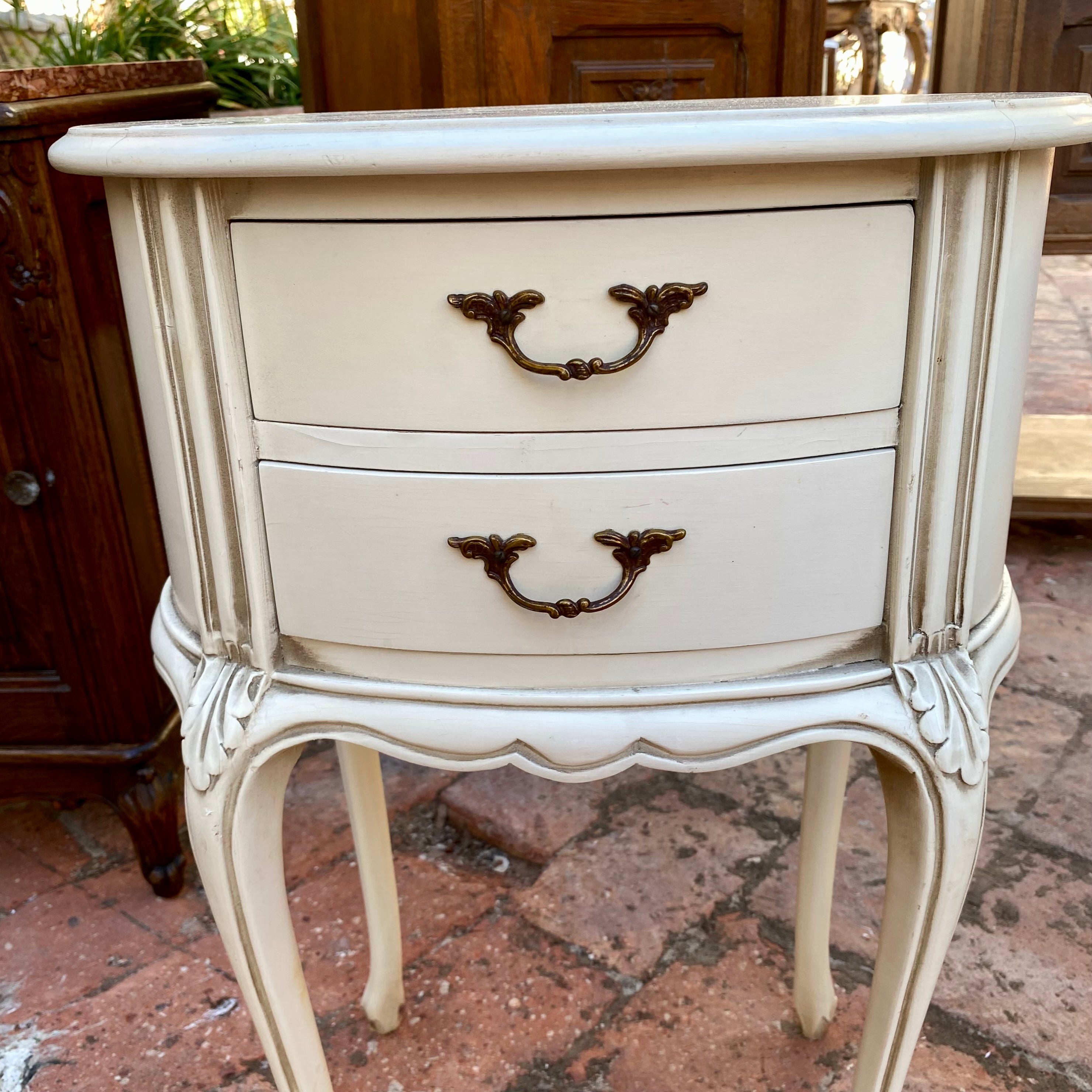 Dainty Pair of French Style Pedestals - SOLD