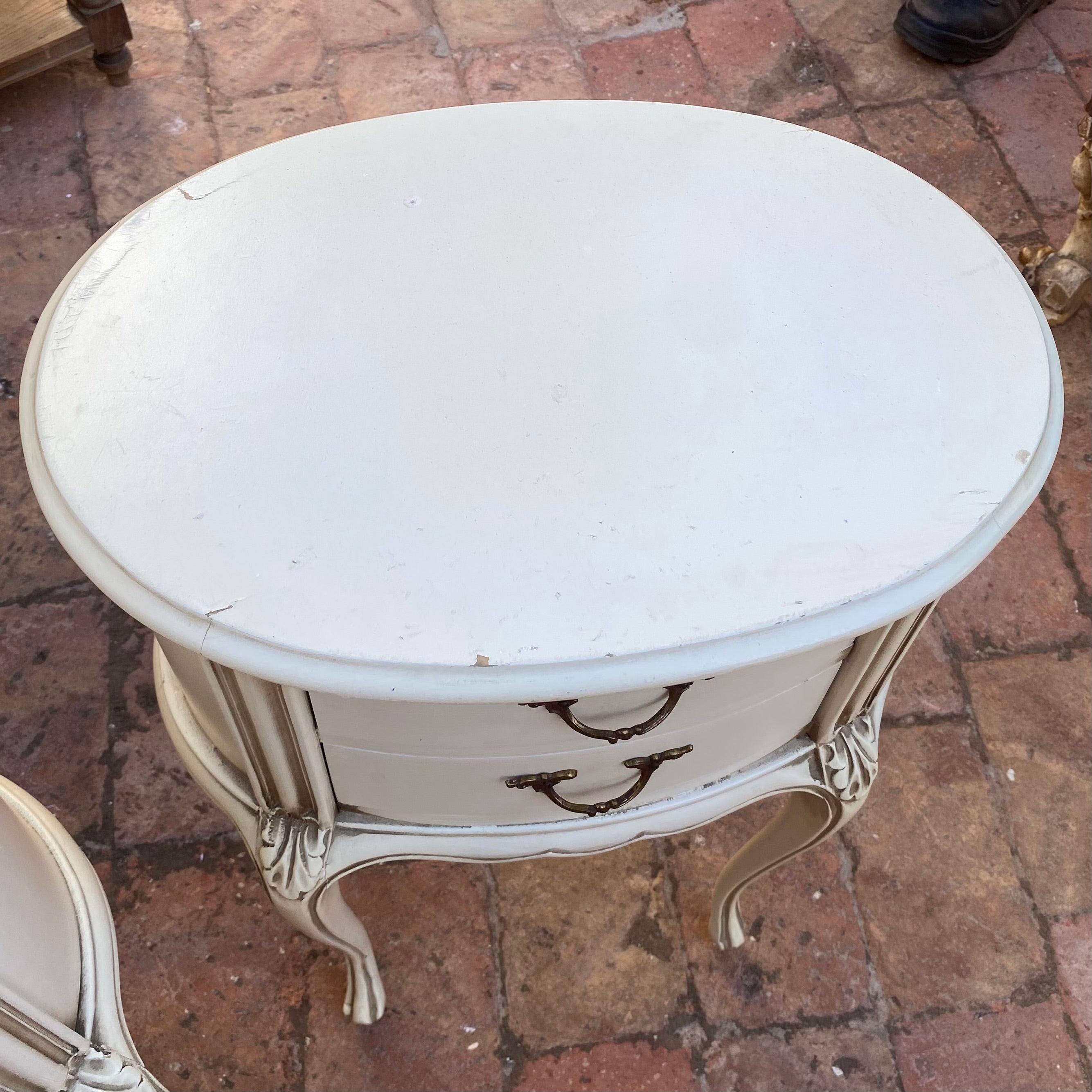 Dainty Pair of French Style Pedestals - SOLD