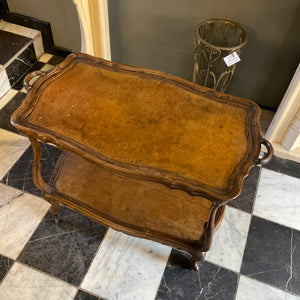 Vintage Wooden Drinks Trolley - SOLD