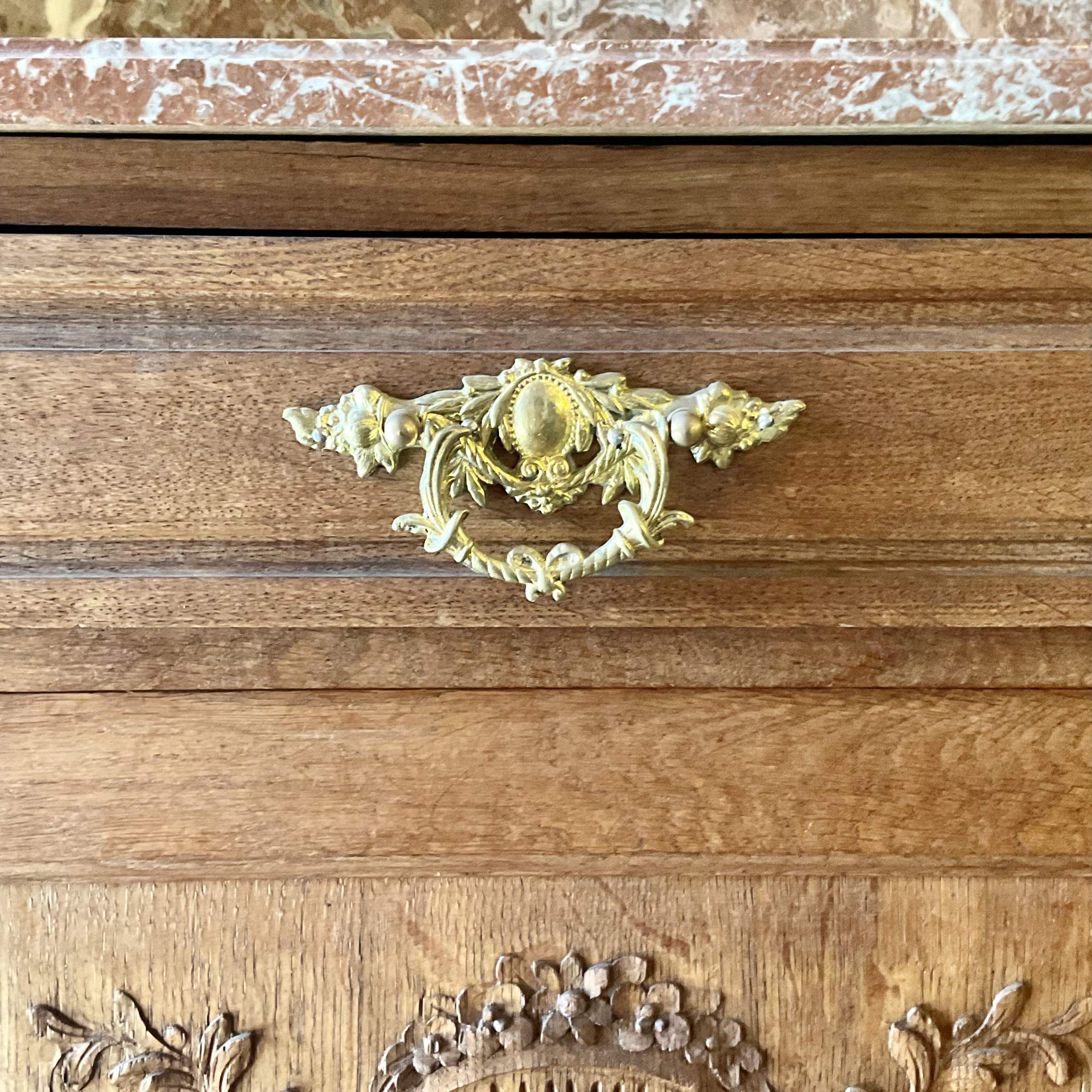 Antique French Oak Dresser