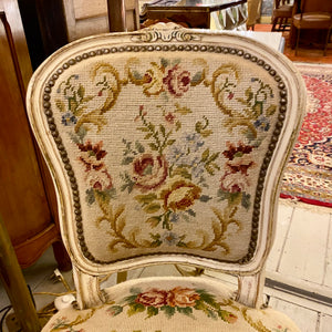 French Needle Point Chair - SOLD