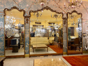 Incredible Antique Italian Ballroom Mirrors