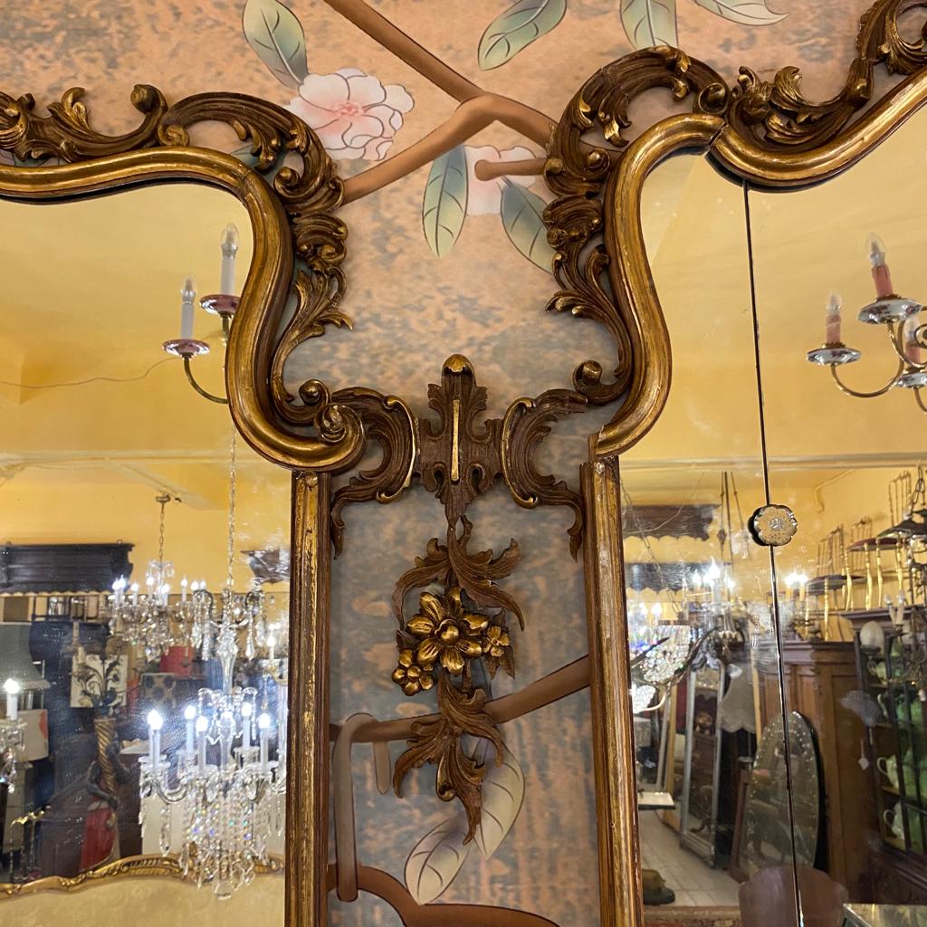 Incredible Antique Italian Ballroom Mirrors