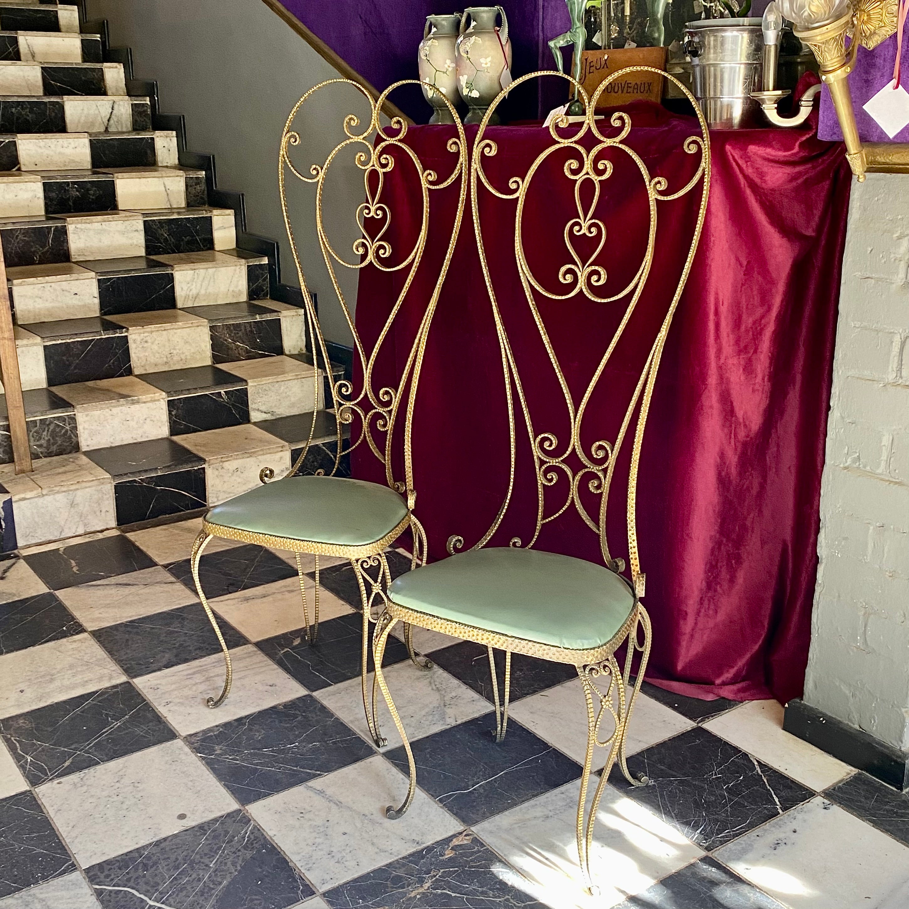 A Pair of Vintage Italian Chairs