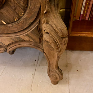 Antique Walnut Display Cabinet