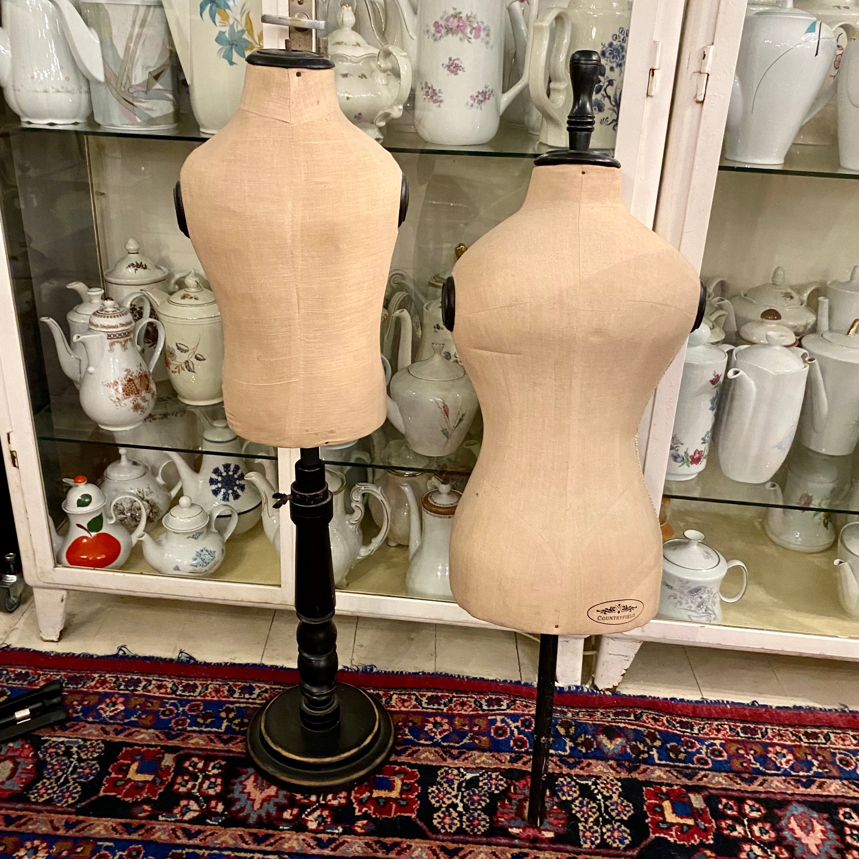 Set of Vintage Shop Mannequins