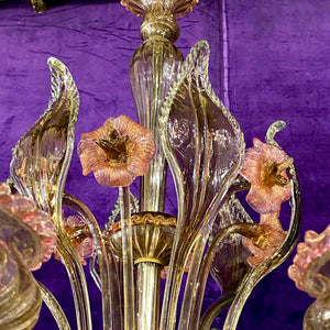 Very Rare and Special Antique Murano Chandelier - SOLD