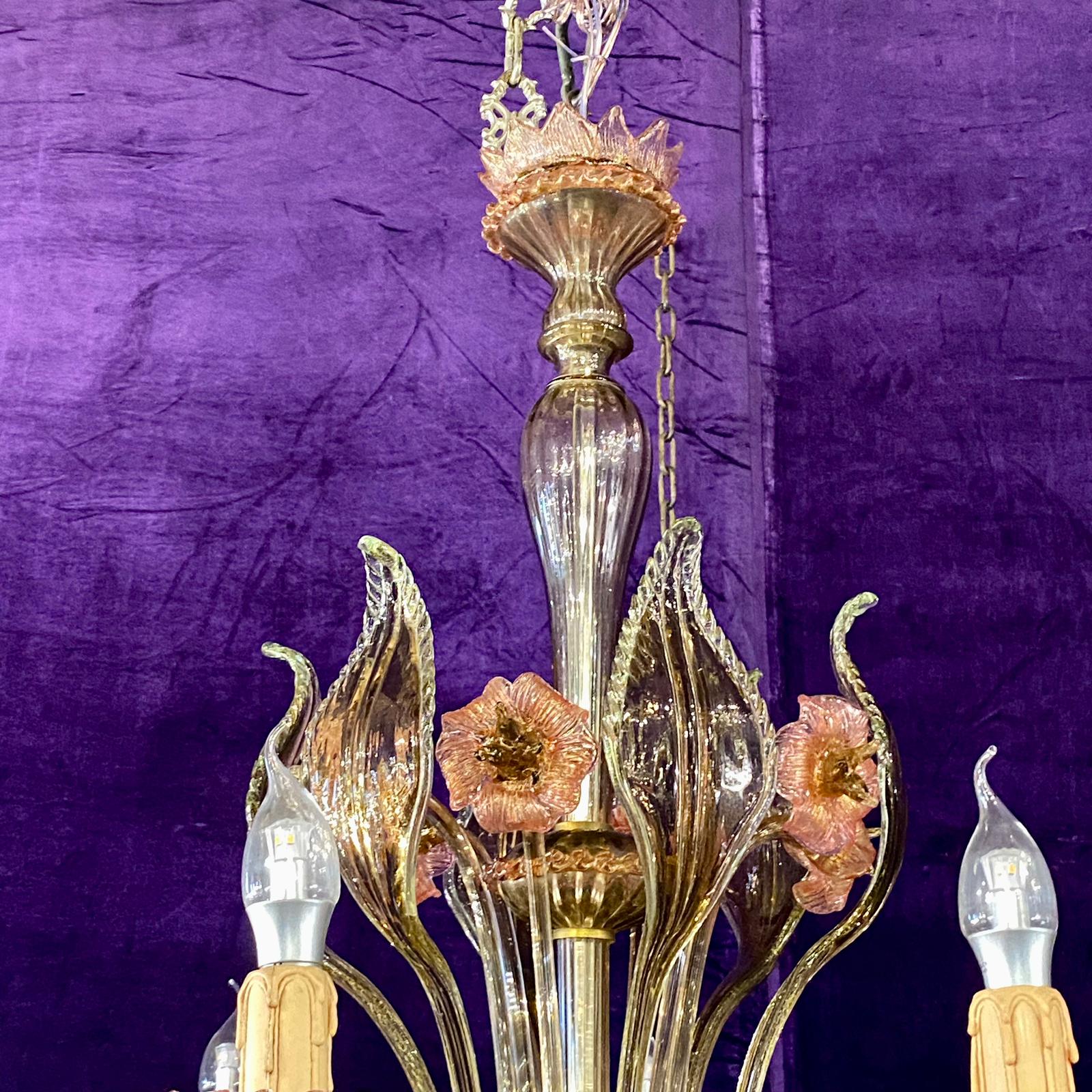 Very Rare and Special Antique Murano Chandelier - SOLD