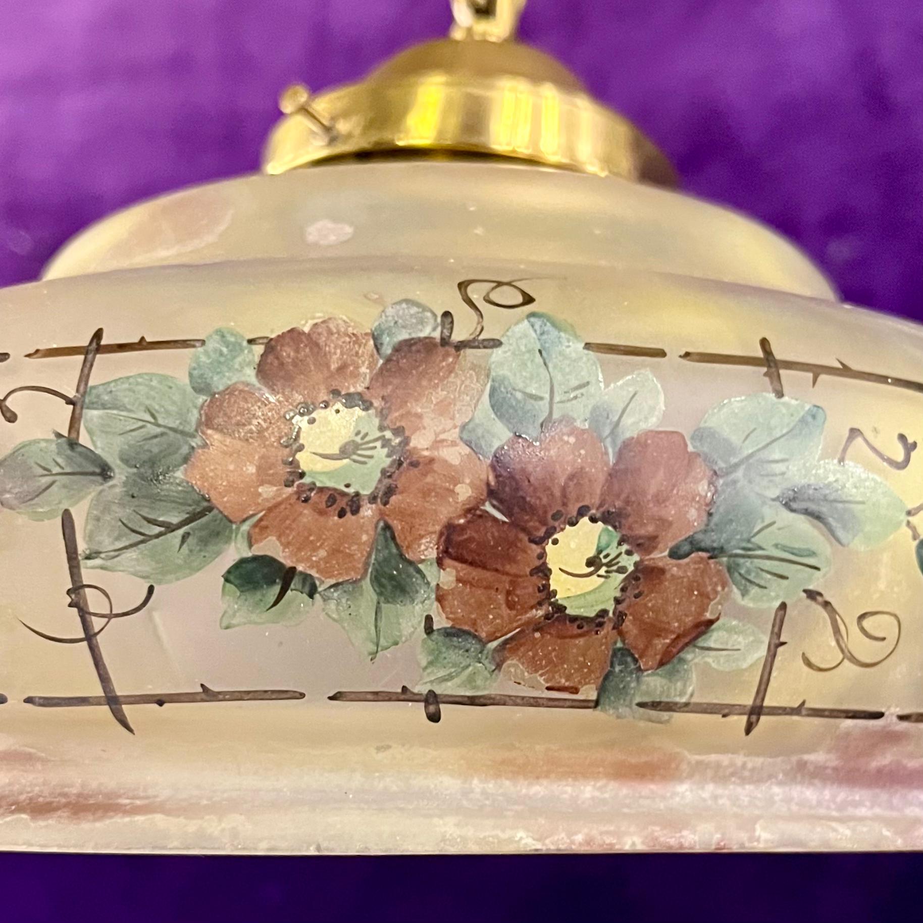 A Precious Vintage Glass Pendant - SOLD