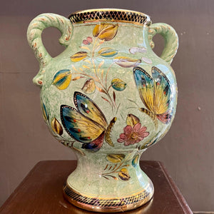 Pretty Vintage Butterfly Vase