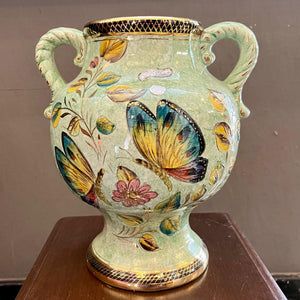 Pretty Vintage Butterfly Vase